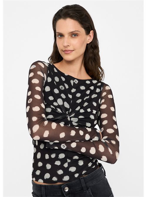 T-shirt a pois LIU JO | UF5269JS007/M9169